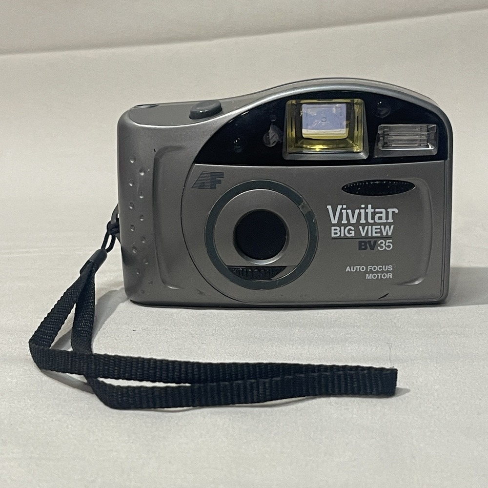 Vintage Vivitar Big View BV35 Point & Shoot Camera - 35mm Auto Focus, Tested